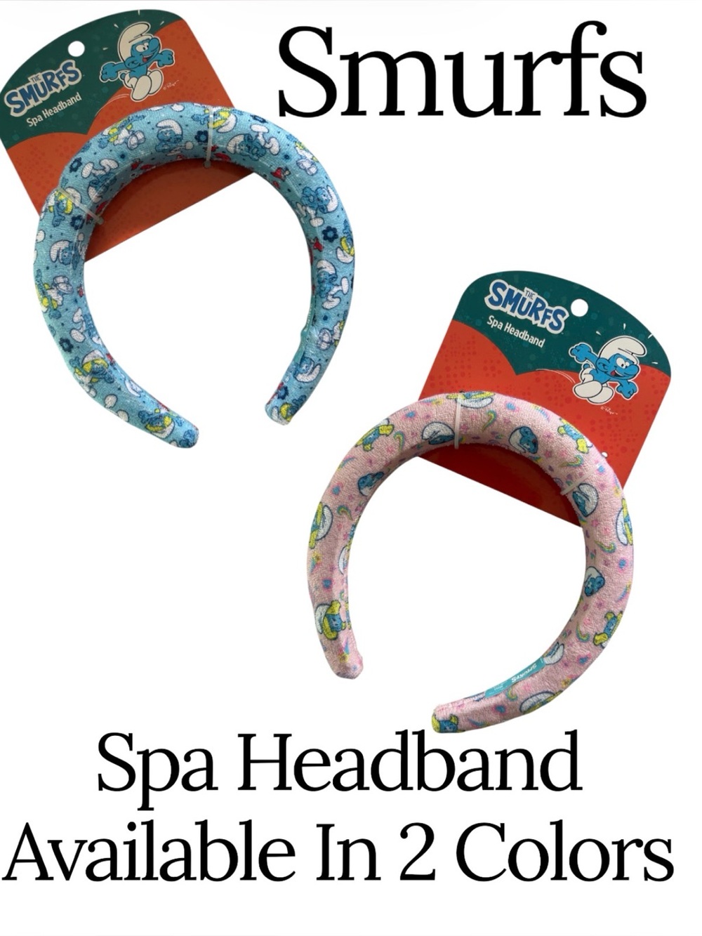 Smurfs Plush Spa headband